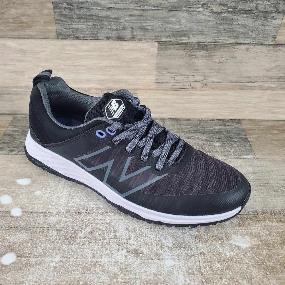 New Balance Fresh Foam Contend V2 Womens Shoes Sz 7.5 D Black Gray Golf Sneakers